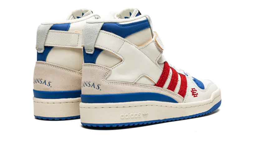 More Adidas Shoes Forum 84 High x EE 'Eric Emanuel x Midnight Madness x Kansas Jayhawks'